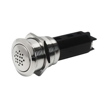 Zoemer RVS met LED ring-Geschikt voor 12 volt, Ophalen of Verzenden, Nieuw