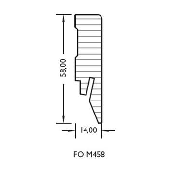 JOKA Plint 14x58mm Touch Uni Oppervlak Kleur L939, Doe-het-zelf en Verbouw, Vloerdelen en Plavuizen, Overige materialen, Verzenden