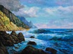 Jean Claude (XX) - Vagues contre le rocher