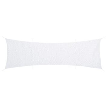 vidaXL Camouflagenet met opbergzak 706x140 cm wit, Verzenden, Nieuw