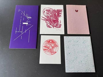 Binderij-uitgeverij Phoenix - Lot met 5 bibliofiele uitgaven