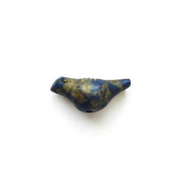 Zijderoute, Centraal-Aziatisch lapis lazuli XS Vogel Kraal