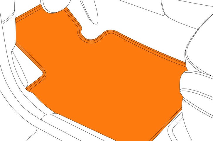 Automatten | geschikt voor Renault Twingo 2007-2013 | Naaldv, Auto diversen, Automatten, Nieuw, Verzenden