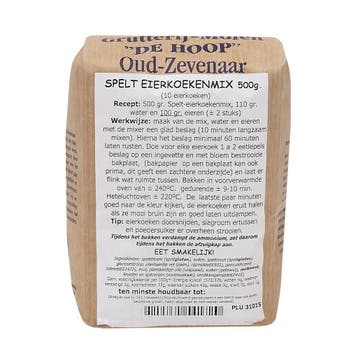 Molen de Hoop Spelt Eierkoekenmix 500g, Verzenden, Nieuw