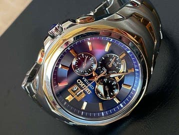 Seiko - Coutura Solar Bicolor - Zonder minimumprijs - Heren