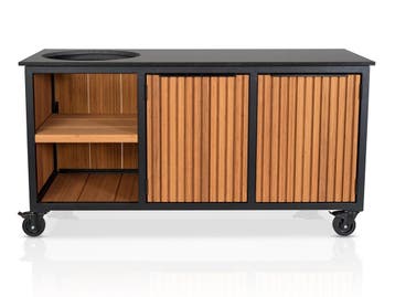 Fraaii Buitenkeuken Bamboo Teak Oil Rhombus Inferno XL, Verzenden, Nieuw