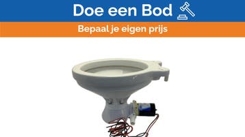 Bieden: Jabsco Quiet Flush Electric Toilet with Magnetic Va, Ophalen of Verzenden, Nieuw, Kombuis en Sanitair, Zeilboot of Motorboot