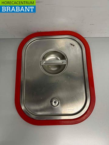 RVS Rubber Gastronorm deksel 1/2 GN Horeca, Ophalen of Verzenden, Nieuw zonder verpakking