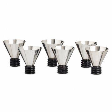 Drinkservies voor 6 (6) - Zilver
