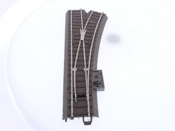 Schaal H0 Trix 62612 handwissel rechts 188.3 mm R2= 437.5..., Gelijkstroom, Trix, Rails, Ophalen of Verzenden