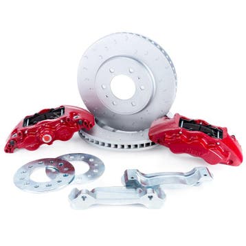 Alcon 09-20 F-150/Raptor Gen1-2 347x36mm Rotors 6-Piston Red, Auto-onderdelen, Remmen en Aandrijving, Ophalen of Verzenden, Nieuw