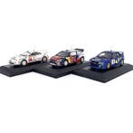 1:43 - Modelauto (3) - World Rallye Cars - Subaru Impreza, Nieuw