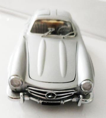 Franklin Mint 1:24 - Modelauto - Mercedes Benz 300 SL, Hobby en Vrije tijd, Nieuw