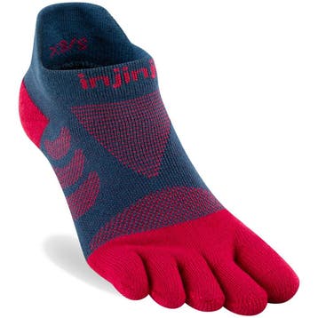 Injinji Womens Ultra Run No-Show  Berry rood - 35-40, Verzenden, Nieuw, Kleding
