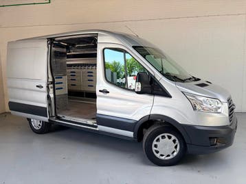 Ford Transit Automaat Servicewagen 350 2.0 TDCI 131PK euro6, Automaat, Stof, Gebruikt, Euro 6