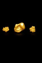 Goud Goud nuggets- 0.88 g - (3)