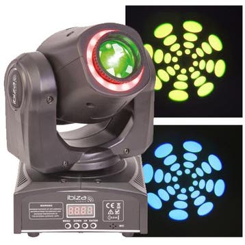 Ibiza Sound MHSPOT30-FX 2-in-1 Spot & Animatie LED Moving, Muziek en Instrumenten, Licht en Laser, Verzenden, Nieuw, Overige typen