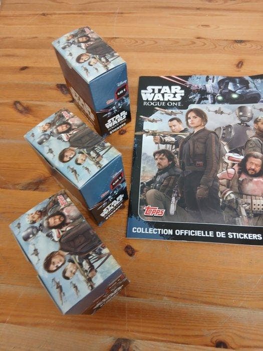 Topps Star Wars - Empty Album + Booster pack - Mint (M), Verzamelen, Stickers