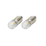 E10 LED lamp - 3V - Koud wit, Ophalen of Verzenden, Nieuw