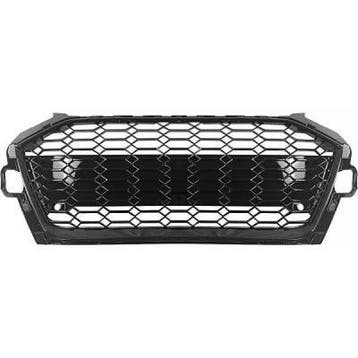Grill Audi A4 B9 19- RS Look Zwart, Ophalen of Verzenden, Nieuw