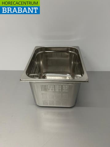 RVS Geperforeerde Gastronorm Bak GN Bak 1/2 GN Diepte 200 mm, Ophalen of Verzenden, Nieuw in verpakking