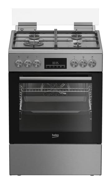 Beko FBE6133XS NL Vrijstaand fornuis Electrisch499, Ophalen of Verzenden, Nieuw, 95 cm of meer