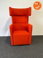 Bene Parcs Wing Chair - Fauteuil - Refurbished - Rood ges..., Werkplek, Ophalen of Verzenden, Gebruikt, Overige typen