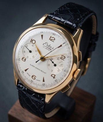 Ertus - Vintage Chronograph – Landeron 48 – Bi-Compax Dial -, Nieuw