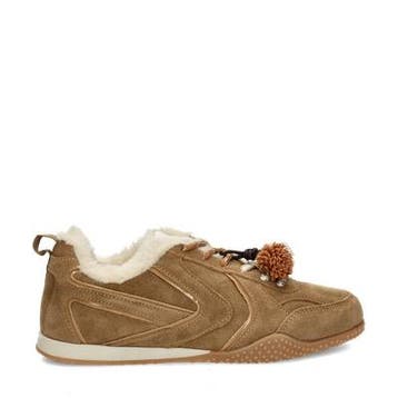 Nelson lage sneakers voor dames in het Taupe, Overige kleuren, Verzenden, Nieuw, Sneakers of Gympen