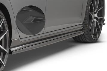Spuitvriendelijke zijskirts voor VW Golf 7 GTI TCR SS457-L, Verzenden, Nieuw