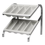 Bestekhouderbak | RVS | Incl. Bestekbakken (2x 1/1 GN) |, Verzenden, Nieuw in verpakking