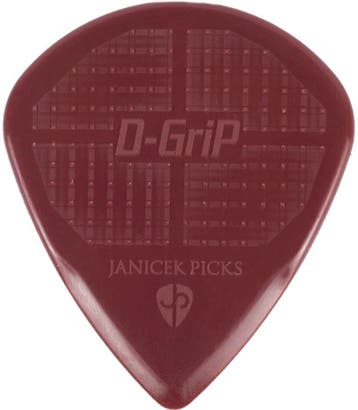 Janicek Picks D-Grip Jazz B plectrum 1.40 mm 6-pack, Ophalen of Verzenden, Nieuw, Elektrische gitaar
