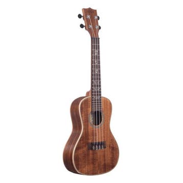 Kala All Solid Acacia Concert Ukulele met koffer, Verzenden, Nieuw