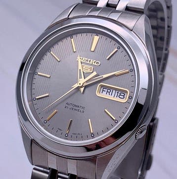 Seiko - Seiko 5 Automatic Day-Date - Zonder minimumprijs -