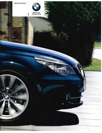 2008 BMW 5 SERIE SEDAN BROCHURE NEDERLANDS, Nieuw, BMW, Author