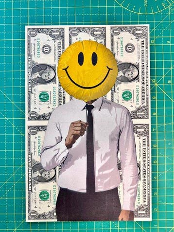 Lee Henderson - Put on your happy face, Antiek en Kunst