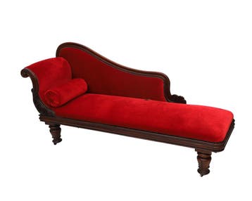 Een chaise longue, 20e eeuw, Gebruikt