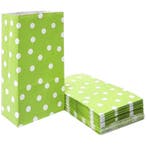 Fako Bijoux - 24 Lichtgroene Uitdeelzakjes Met Stippen -, Verzenden, Nieuw