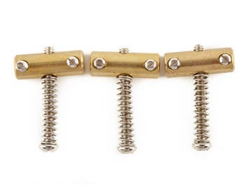 Fender American Vintage Brug zadels brass (3 stuks), Muziek en Instrumenten, Verzenden, Nieuw