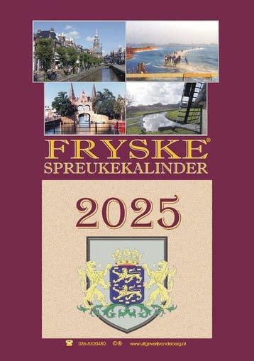 9789055125418 Fryske spreukekalinder 2025, Verzenden, Nieuw