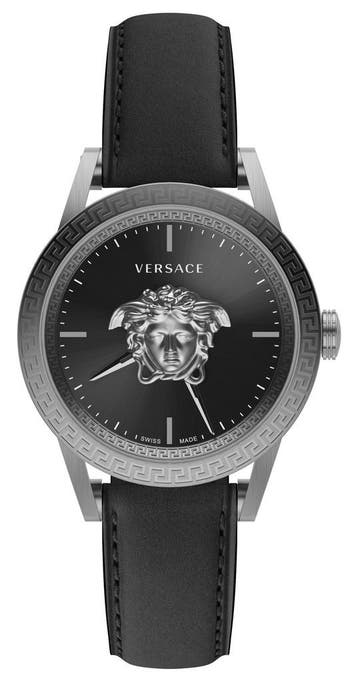 Versace VERD01220 Palazzo heren horloge 43 mm, Overige merken, Staal, Verzenden, Polshorloge