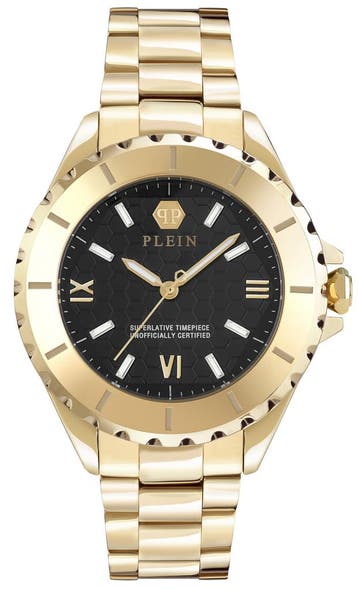 Philipp Plein PWPOA0524 Plein Heaven dameshorloge, Overige merken, Staal, Verzenden, Polshorloge
