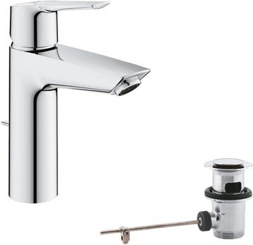 Grohe Mengkraan Waterbesparend | 40% Korting, Ophalen of Verzenden, Zo goed als nieuw, Chroom, Kraan
