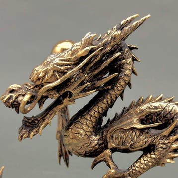Takaoka Doki - Beeldje - Brons, Isshin - “Gyokury” () -