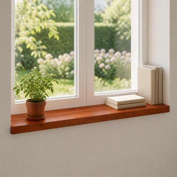 vidaXL Raamkozijnen 2 st Bruin 80x 25 x 2 cm Massief, Verzenden, Nieuw