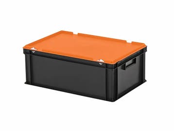 Combicolor dekselbak - 600 x 400 x H 235 mm (gladde bodem) -, Ophalen of Verzenden, Nieuw