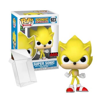 Funko Pop!  Sonic the Hedgehog - Super Sonic #923 AAA Anime, Verzamelen, Verzenden, Nieuw