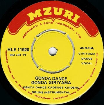 Single - Kadenge Kikosho - Giryama Dance, Verzenden, Nieuw in verpakking