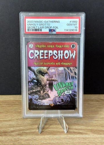 Magic Gathering - Secret Lair CREEPSHOW - FOIL Graded card -, Nieuw