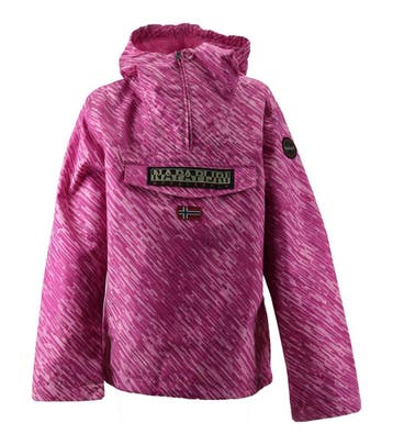 Napapijri Jas Meisjes in maat 162 Roze, Verzenden, Zo goed als nieuw, Napapijri, Jongen of Meisje